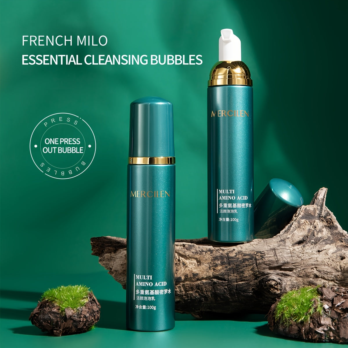 Mercilen™ Cloud Foam – Amino Acid Revitalizing Cleanser