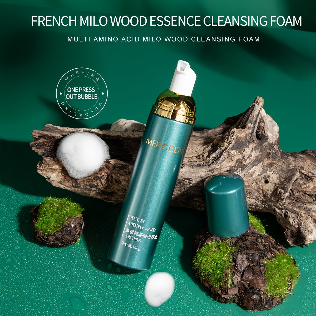Mercilen™ Cloud Foam – Amino Acid Revitalizing Cleanser